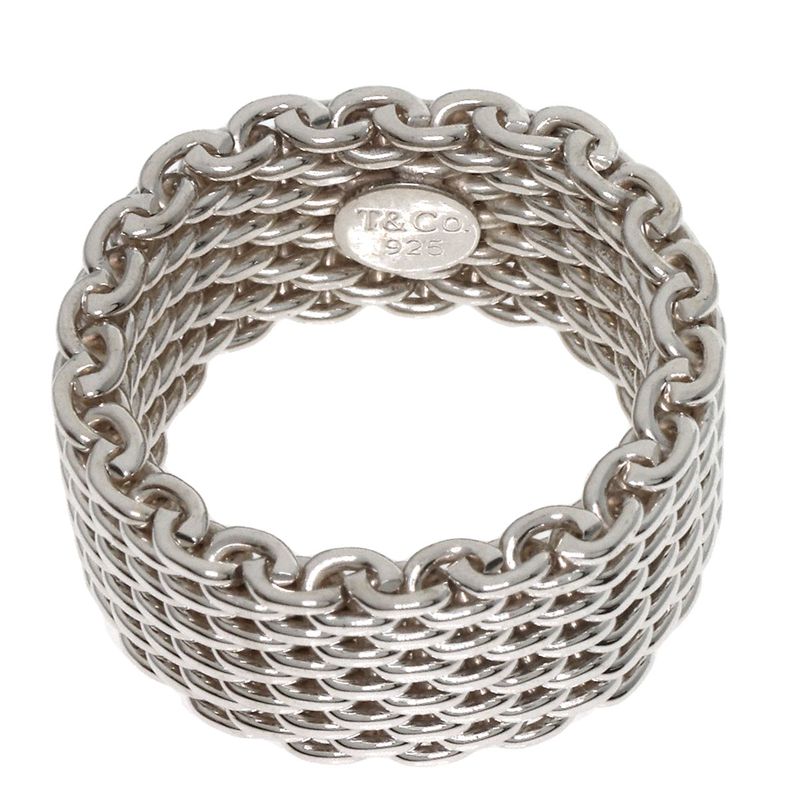 Tiffany & Co. Somerset Mesh Ring