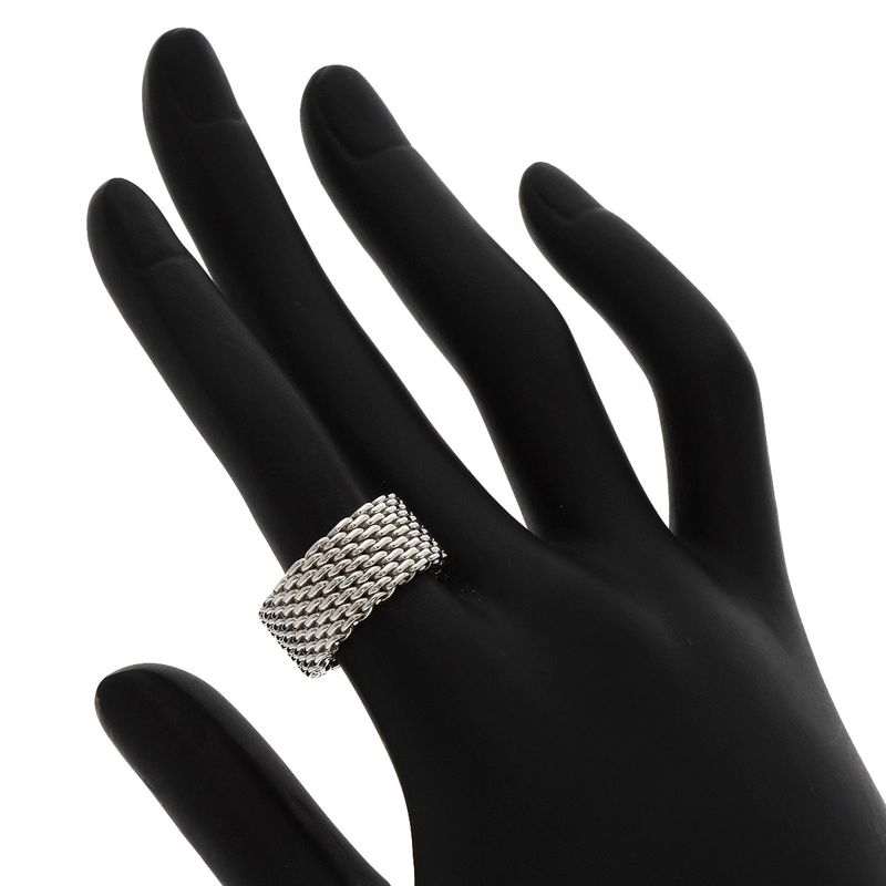 Tiffany & Co. Somerset Mesh Ring