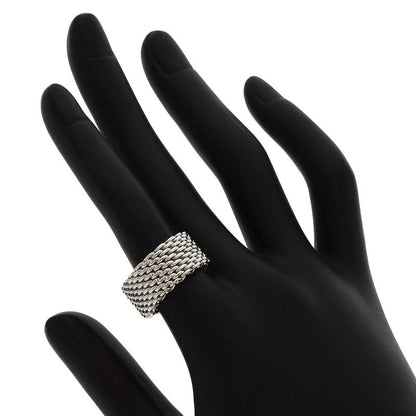 Tiffany & Co. Somerset Mesh Ring