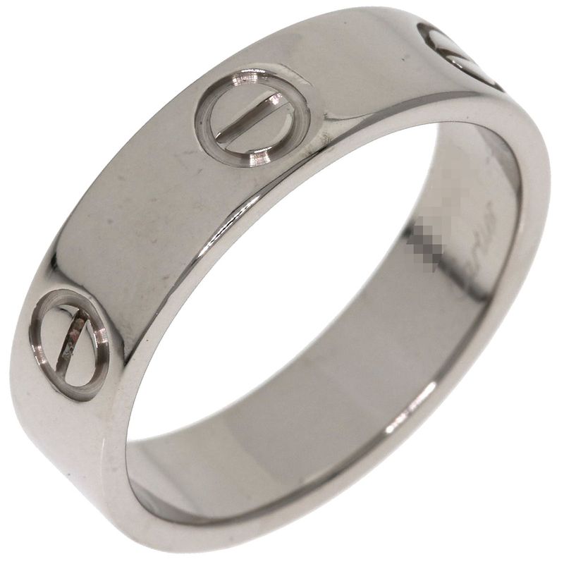 Cartier Love Ring 56 Ring 18K White Gold