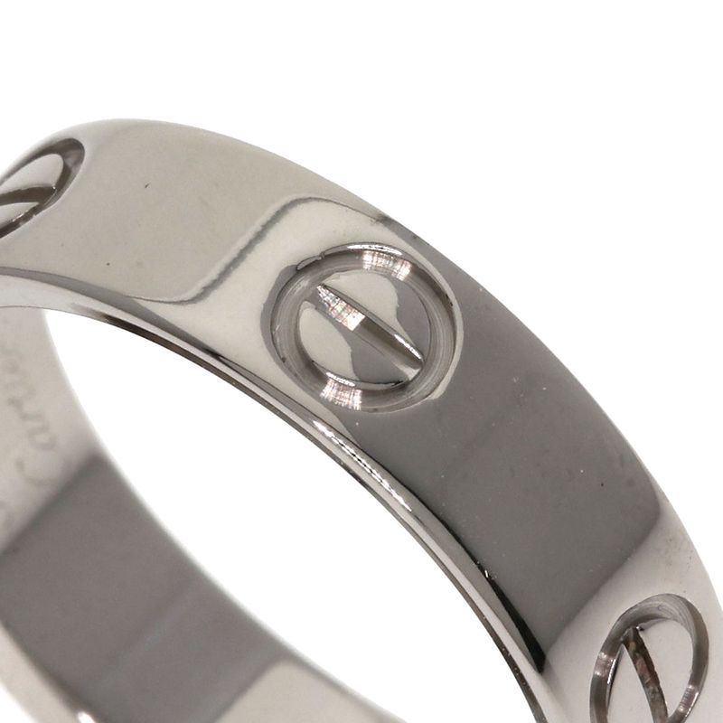 Cartier Love Ring 56 Ring 18K White Gold