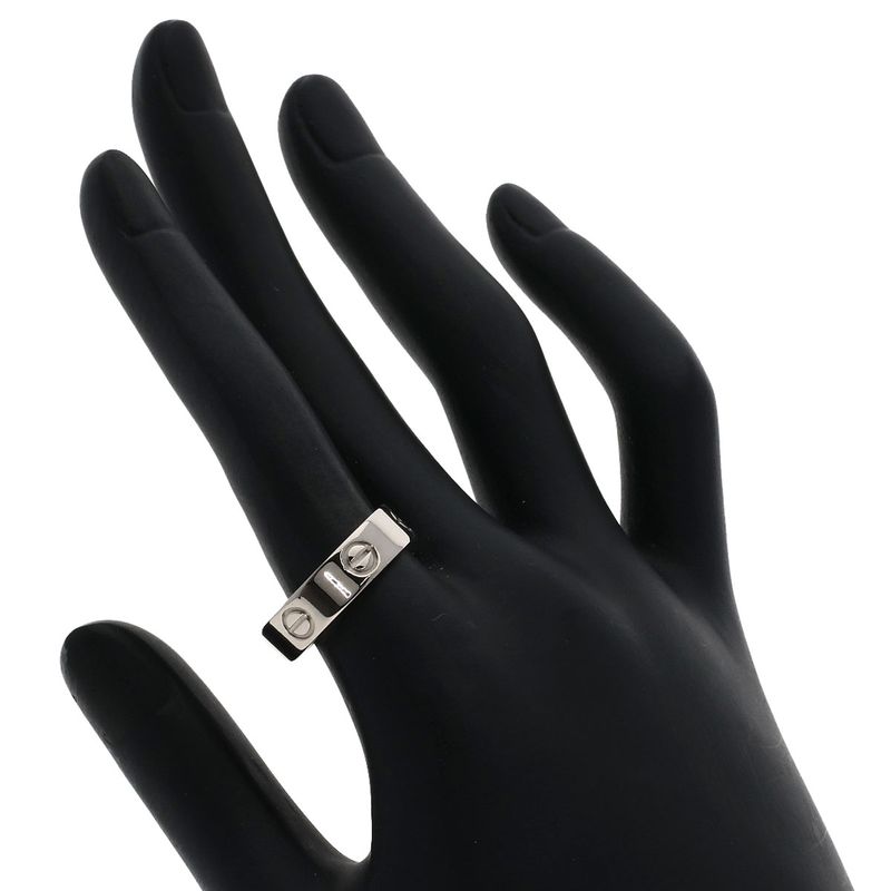 Cartier Love Ring 56 Ring 18K White Gold