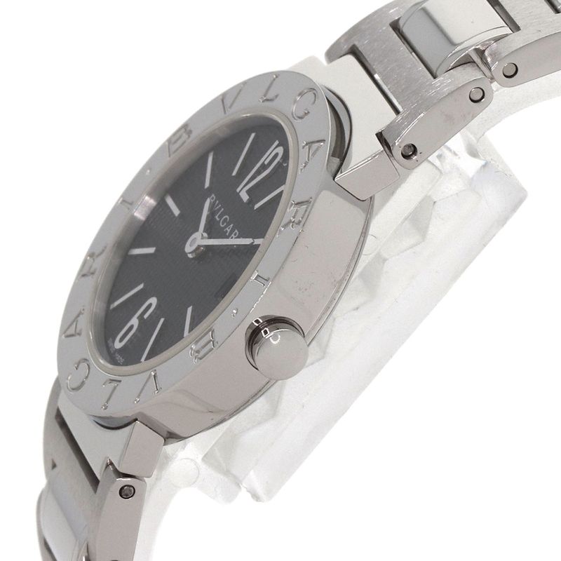 Bvlgari Watch SS Black