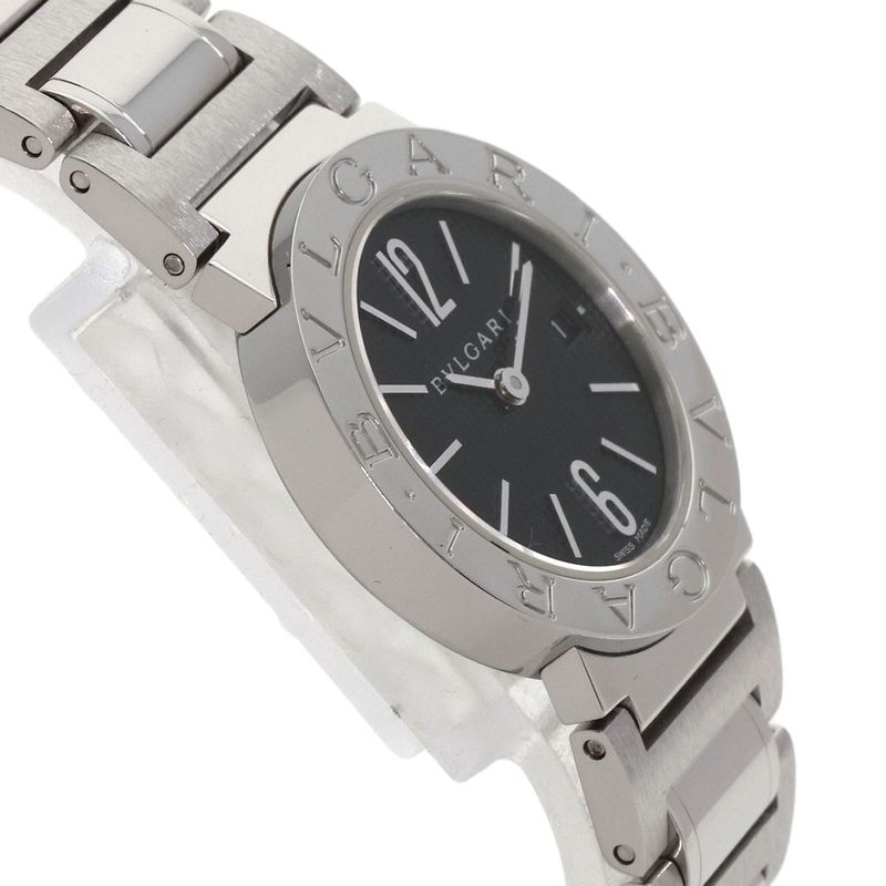 Bvlgari Watch SS Black