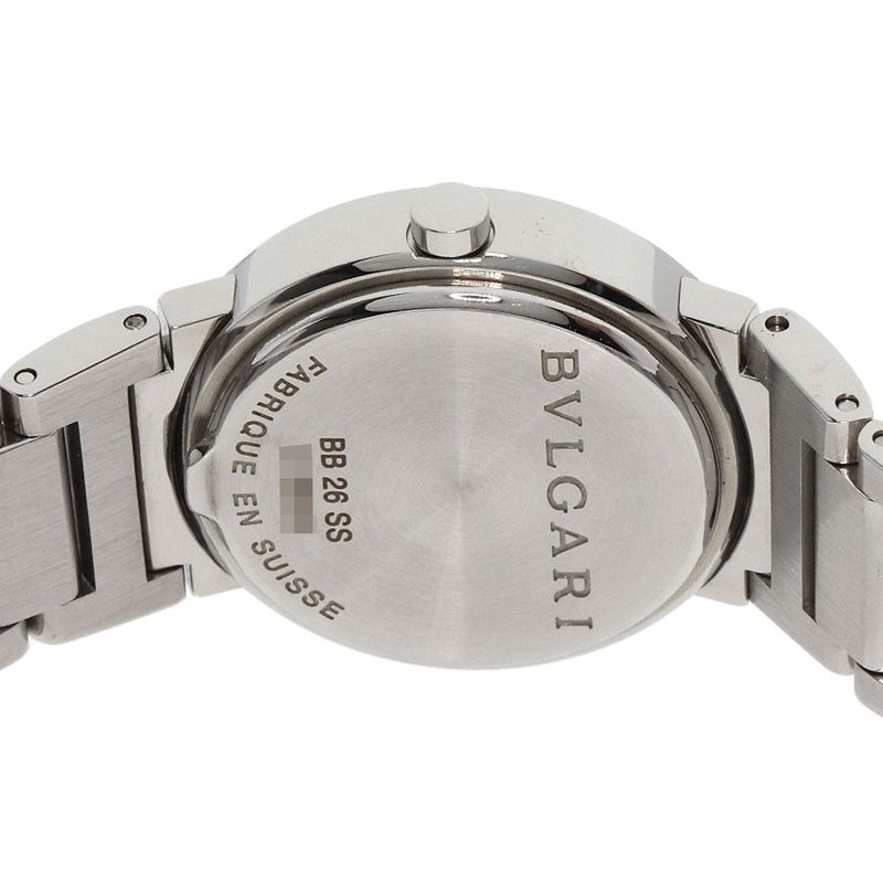 Bvlgari Watch SS Black