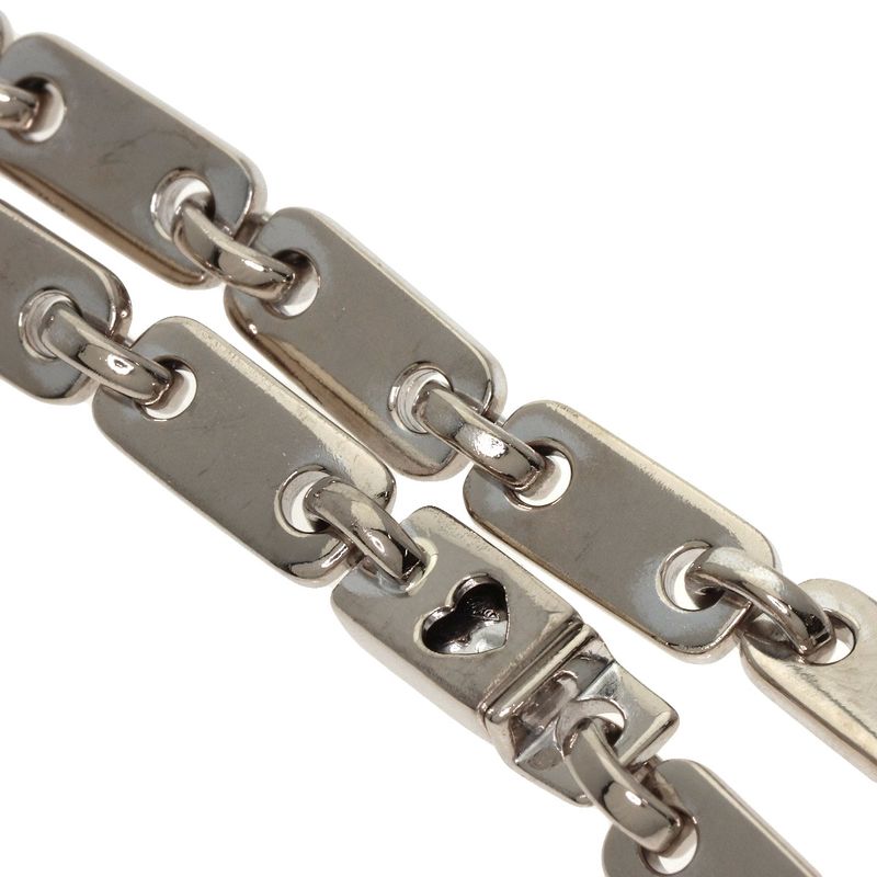 Cartier Fidelity Heart Key Bracelet 18K White Gold