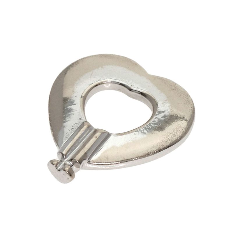 Cartier Fidelity Heart Key Bracelet 18K White Gold