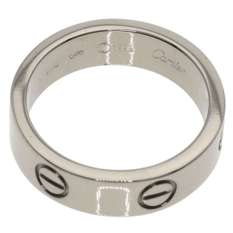 Cartier Love Ring 56 Ring 18K White Gold