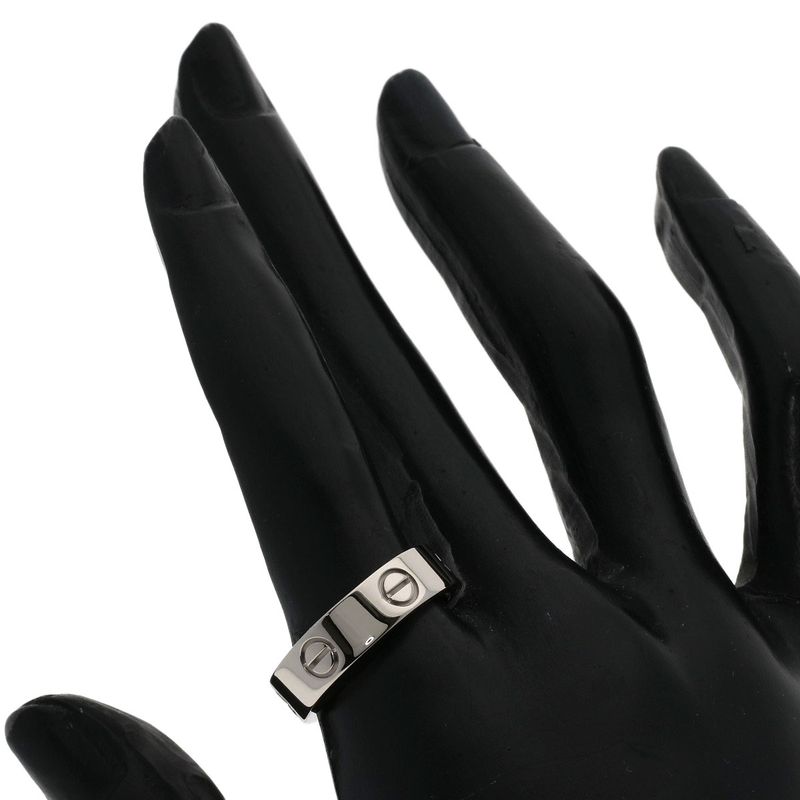 Cartier Love Ring 56 Ring 18K White Gold