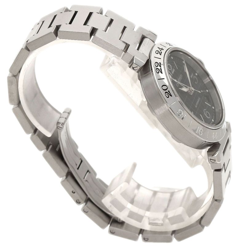 Cartier Pasha C Meridian Watch SS