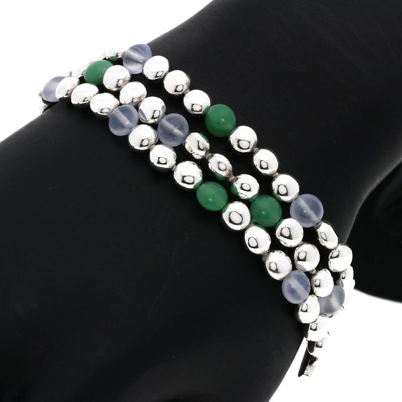 Tiffany & Co. Natural Stone Triple Bracelet