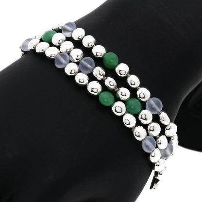 Tiffany & Co. Natural Stone Triple Bracelet