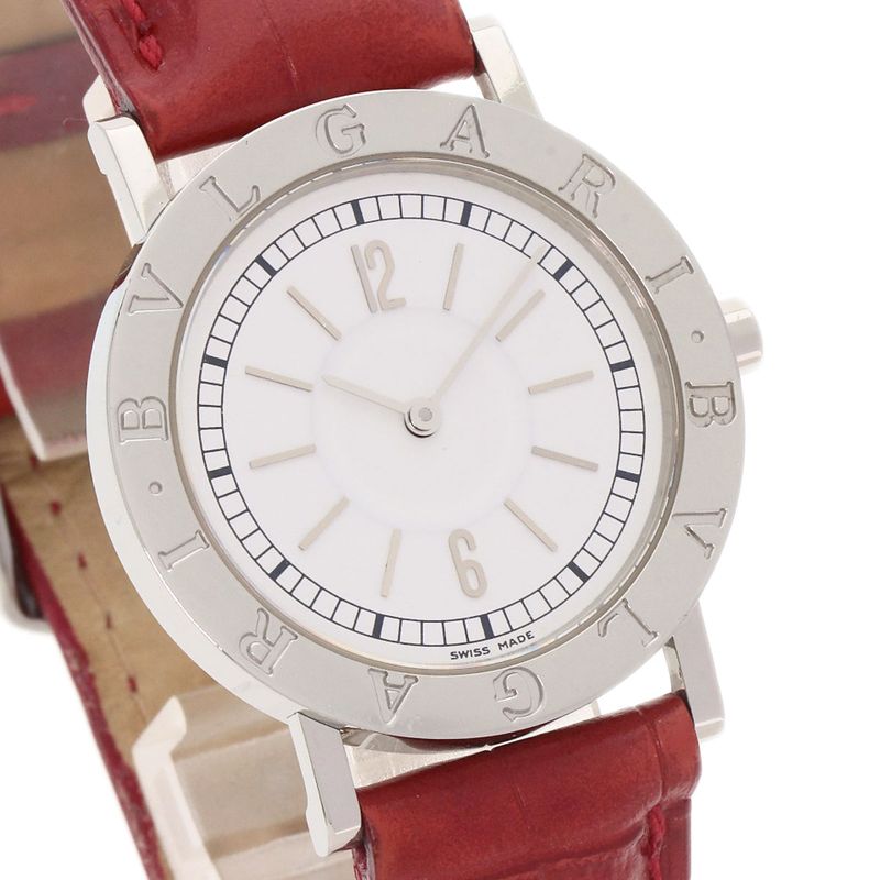 Bvlgari Watch SS Leather Boys