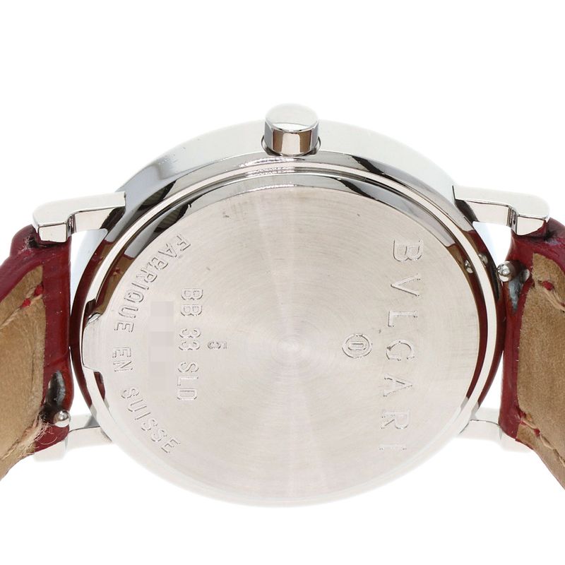 Bvlgari Watch SS Leather Boys