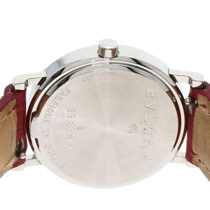 Bvlgari Watch SS Leather Boys