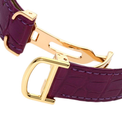 Cartier Captive de LM Watch 18K Yellow Gold Leather