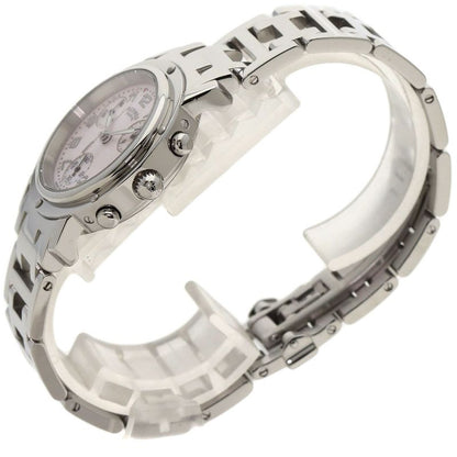 Hermes Clipper Chronograph Watch SS