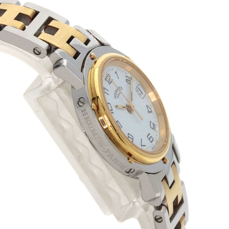 Hermes Clipper Watch SS Ssxgp