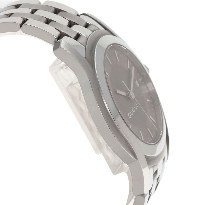 Gucci Round Face Watch SS