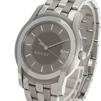 Gucci Round Face Watch SS