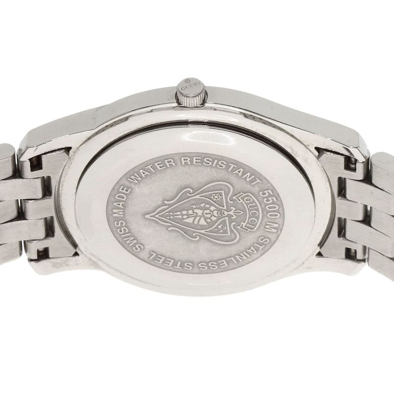 Gucci Round Face Watch SS