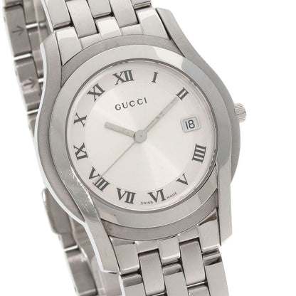 Gucci Round Face Watch SS