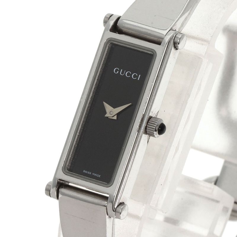 Gucci Square Face Watch SS