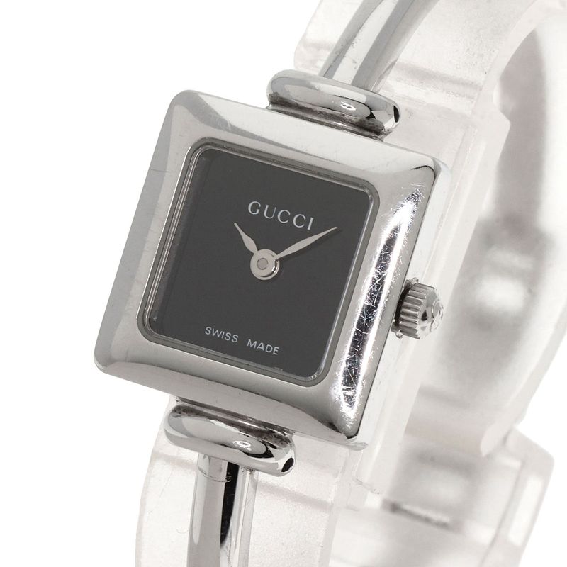 Gucci Square Face Watch SS