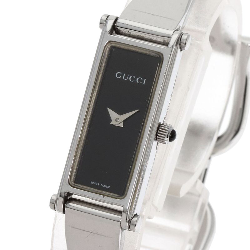 Gucci Square Face Watch SS