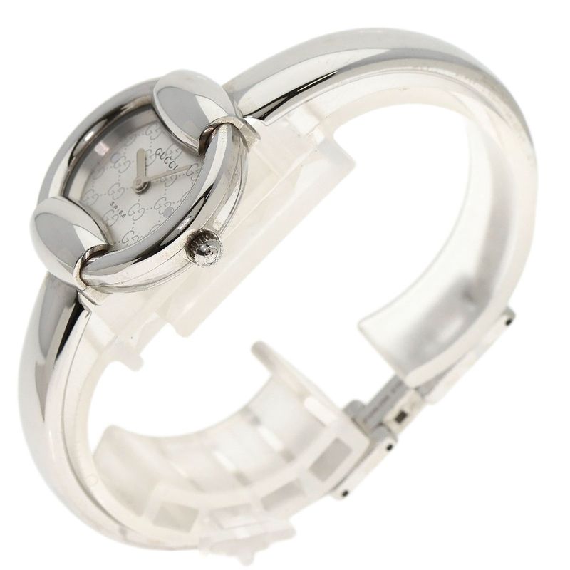 Gucci Round Face Watch SS