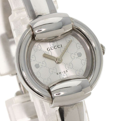 Gucci Round Face Watch SS