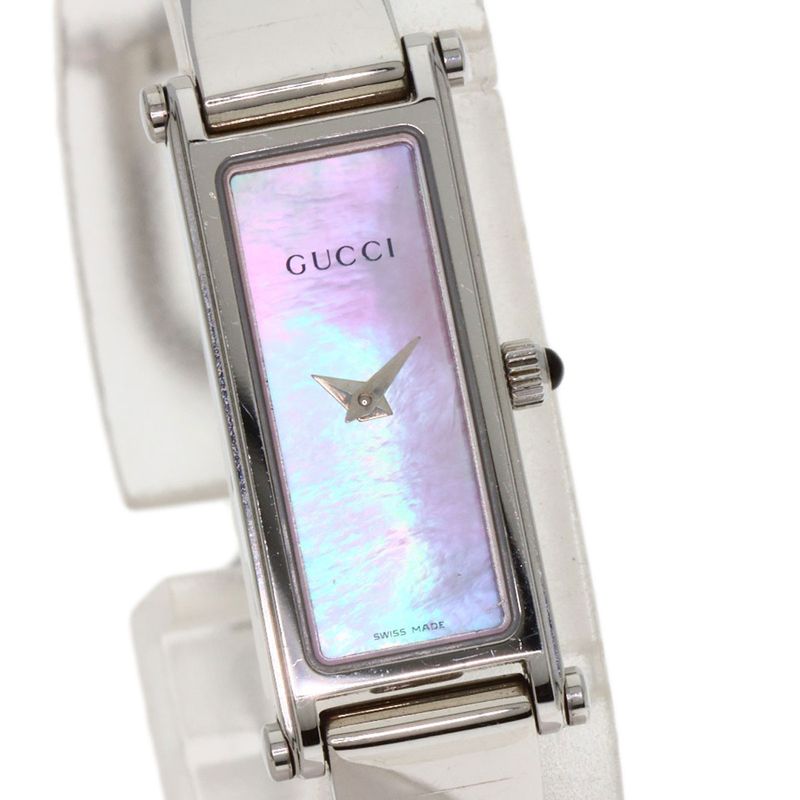 Gucci Square Face Watch SS