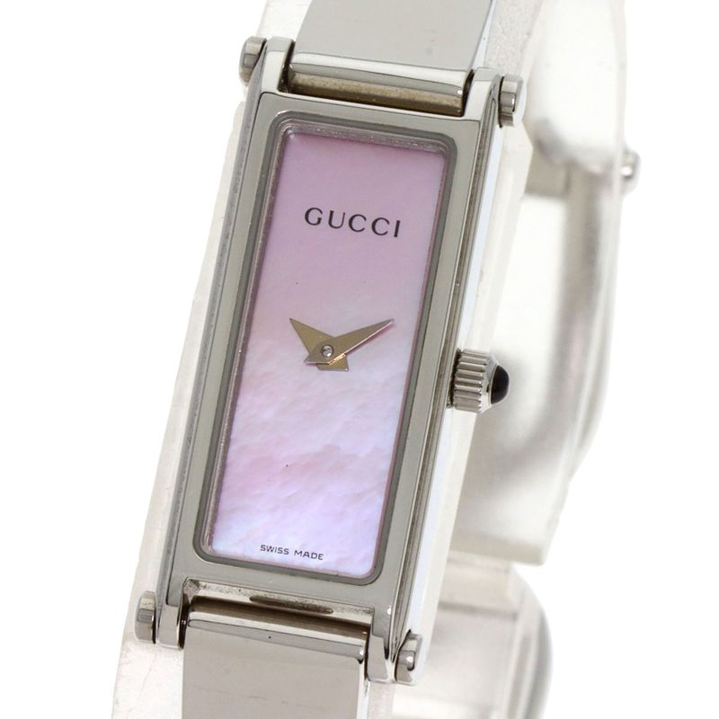 Gucci Square Face Watch SS