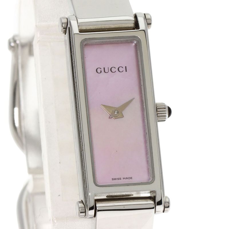Gucci Square Face Watch SS