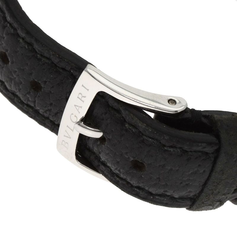 Bvlgari Watch SS Leather