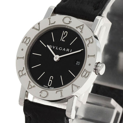 Bvlgari Watch SS Leather