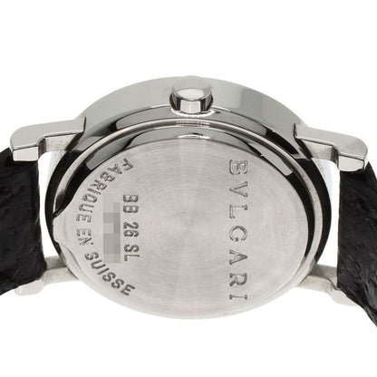 Bvlgari Watch SS Leather