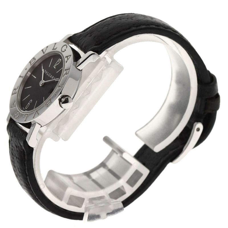 Bvlgari Watch SS Leather