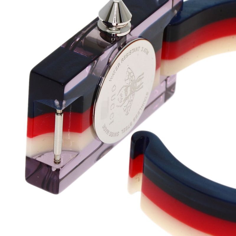 Gucci Vintage Web Watch SS Acrylic Resin