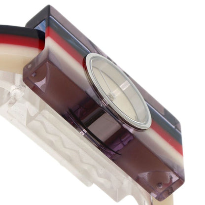 Gucci Vintage Web Watch SS Acrylic Resin