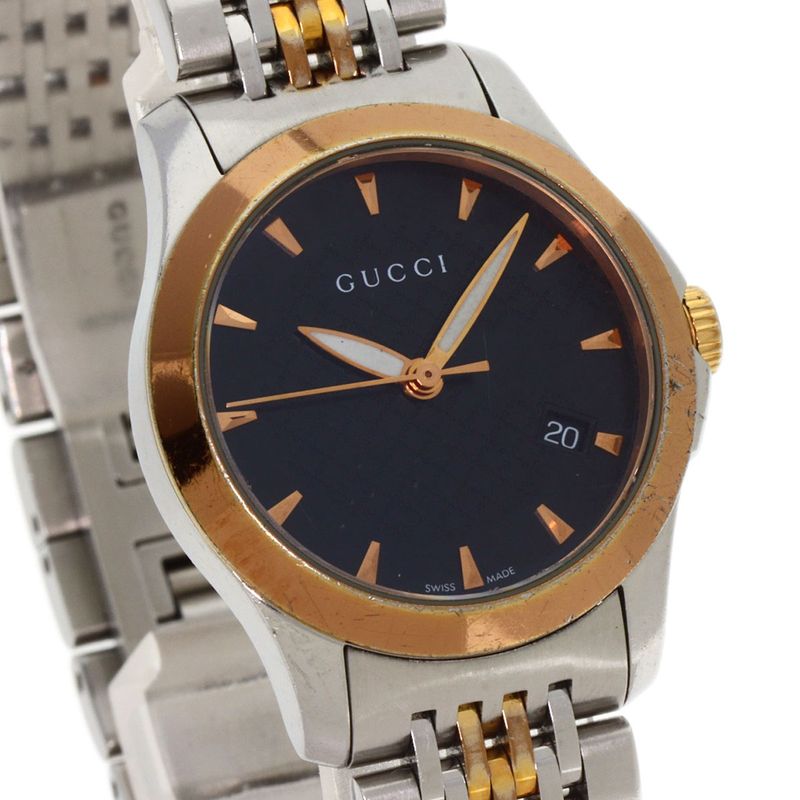 Gucci 126.5 Timeless Watch SS Ssxgp