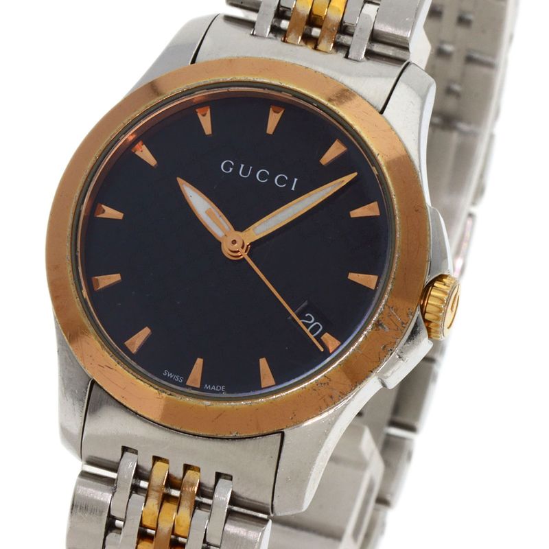 Gucci 126.5 Timeless Watch SS Ssxgp