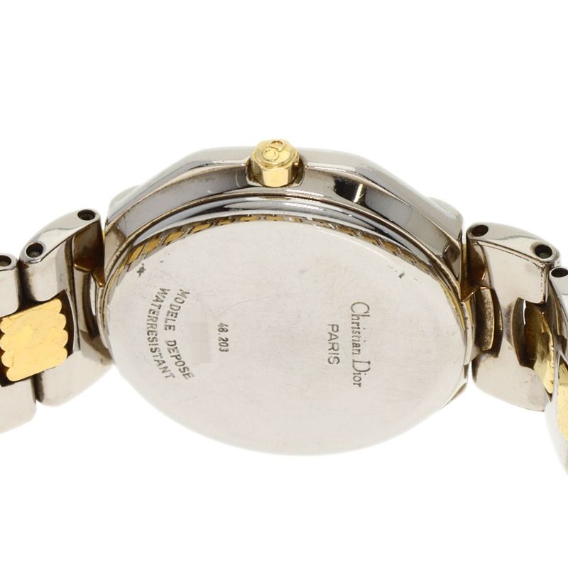 Dior Christian Octagon Watch SS Ssxgp