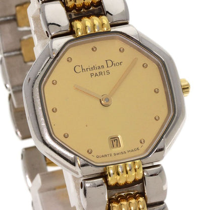 Dior Christian Octagon Watch SS Ssxgp