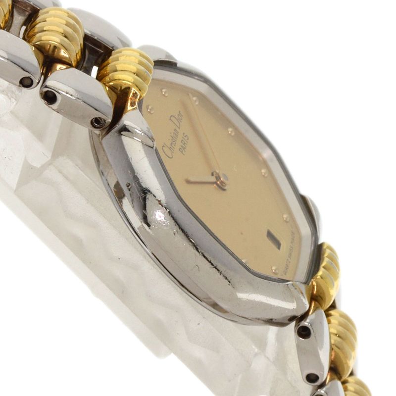 Dior Christian Octagon Watch SS Ssxgp