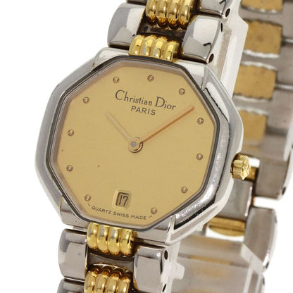 Dior Christian Octagon Watch SS Ssxgp