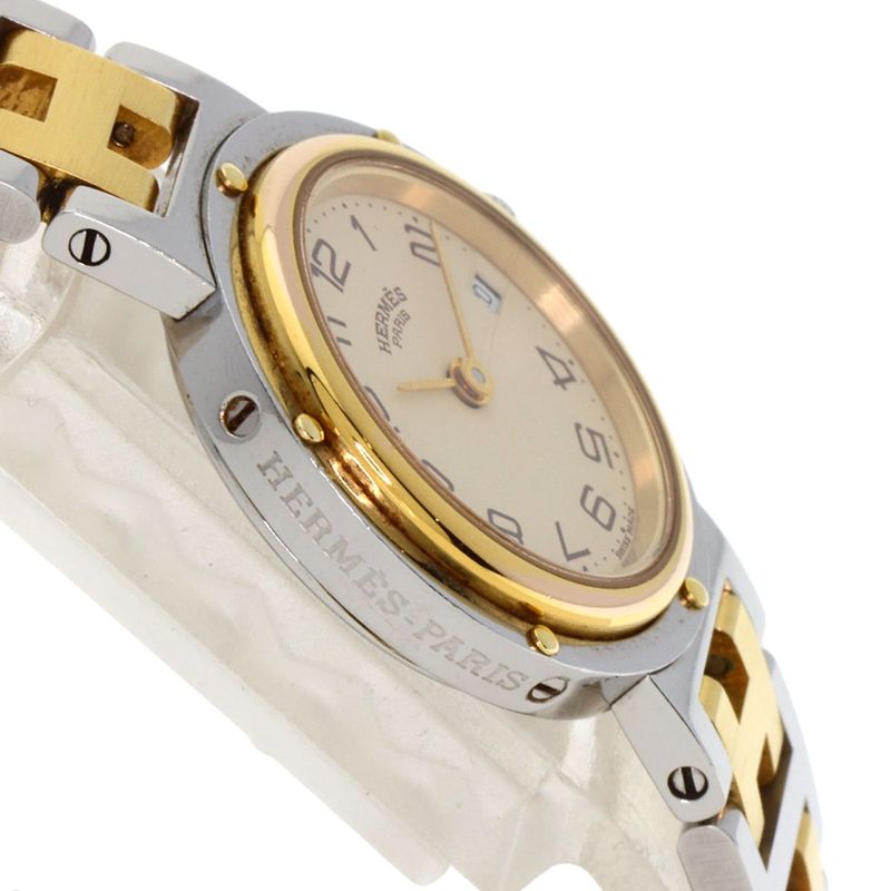 Hermes Clipper Old Buckle Watch SS Ssxgp