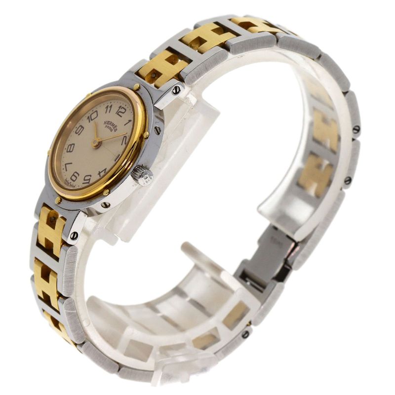 Hermes Clipper Old Buckle Watch SS Ssxgp