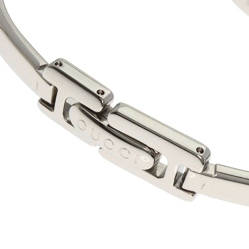Gucci GG Round Face Bangle Watch SS