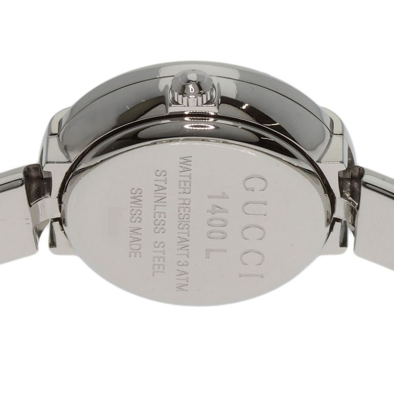 Gucci GG Round Face Bangle Watch SS